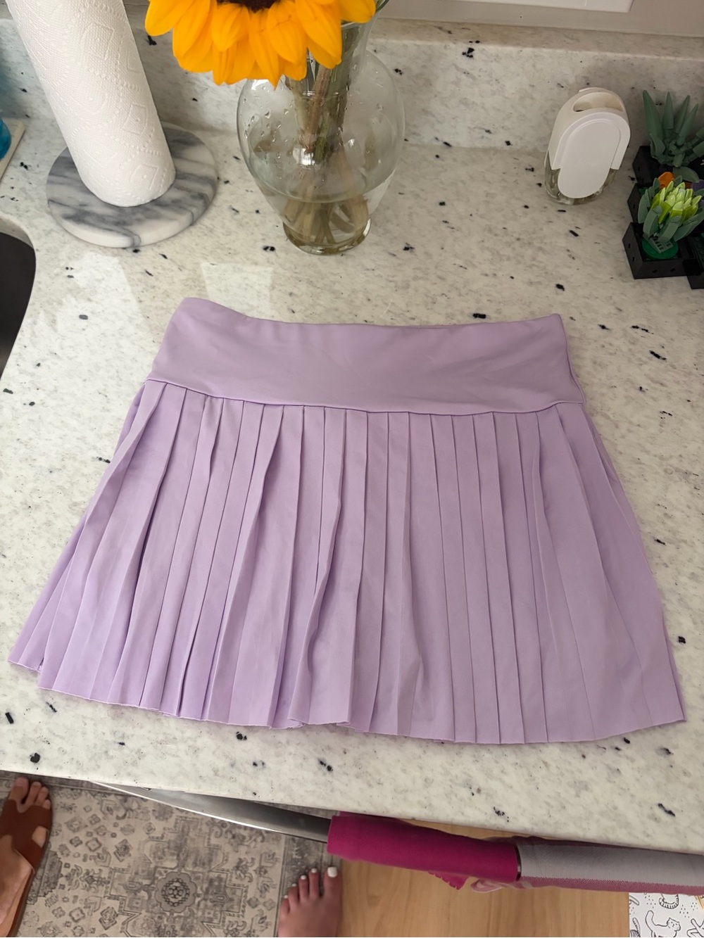 Pleated Lavender Skort - Women's